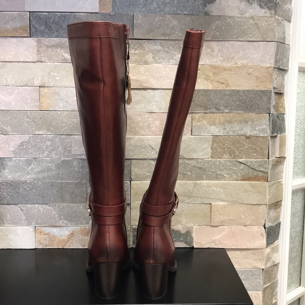 🎁 Giani Bernini Rozario Memory-Foam Wide-Calf Dress Boots - Picture 8 of 13